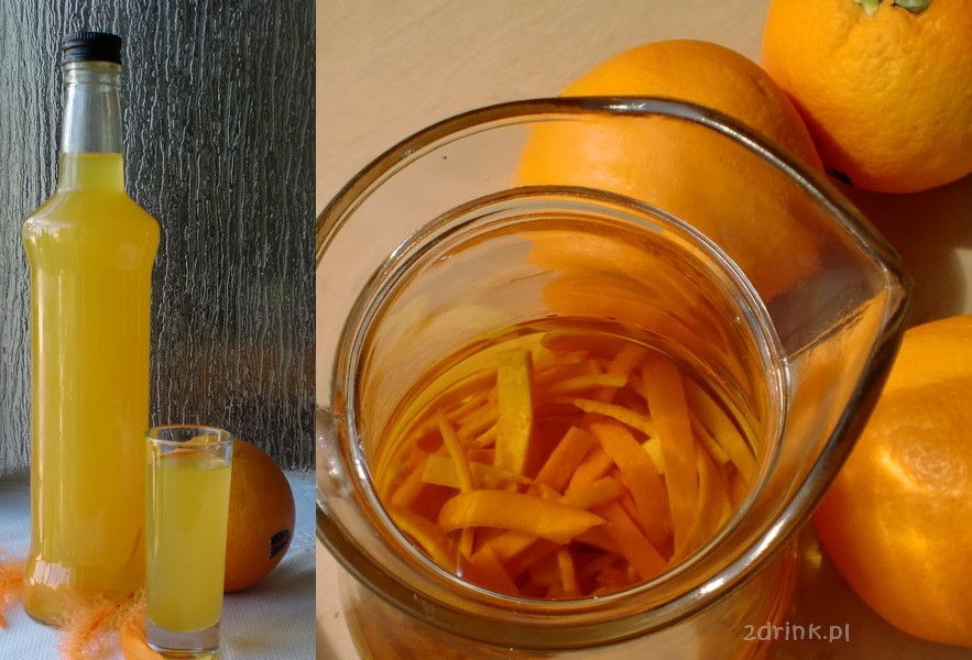 Nalewka pomarańczowa z goździkami i imbirem