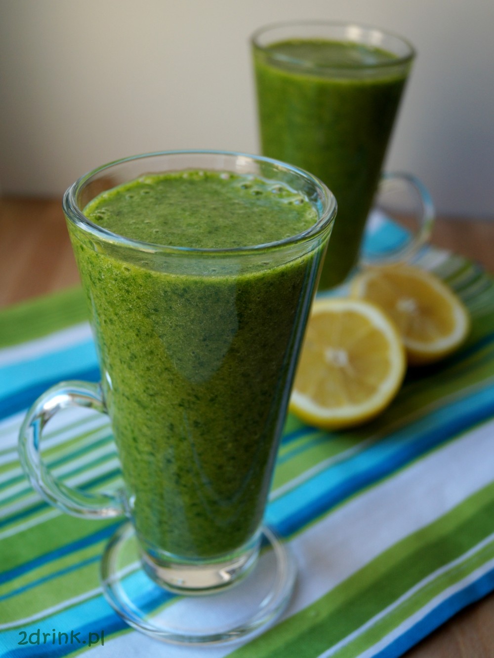 Green smoothie ze szpinaku