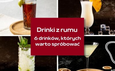Drinki z rumem – 6 drinków, których warto spróbować