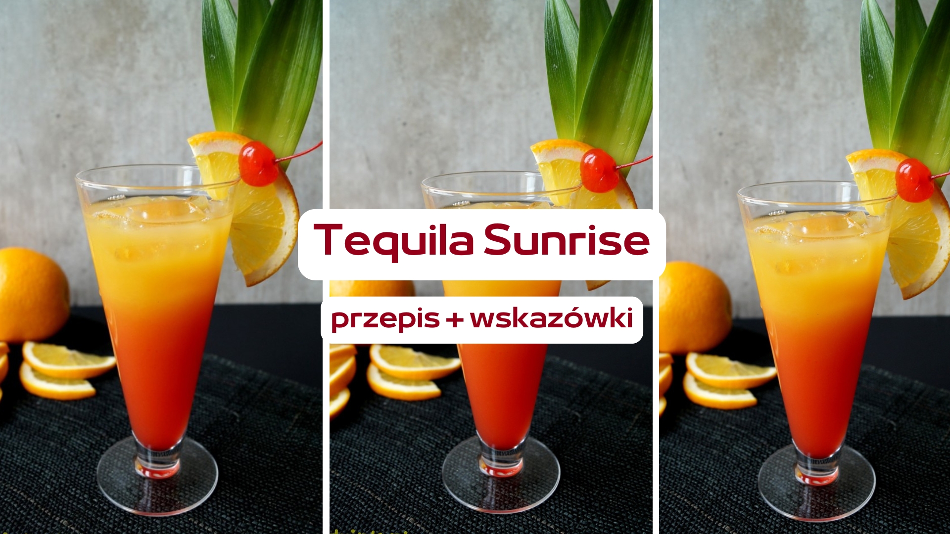 Tequila Sunrise – drink nie tylko na lato