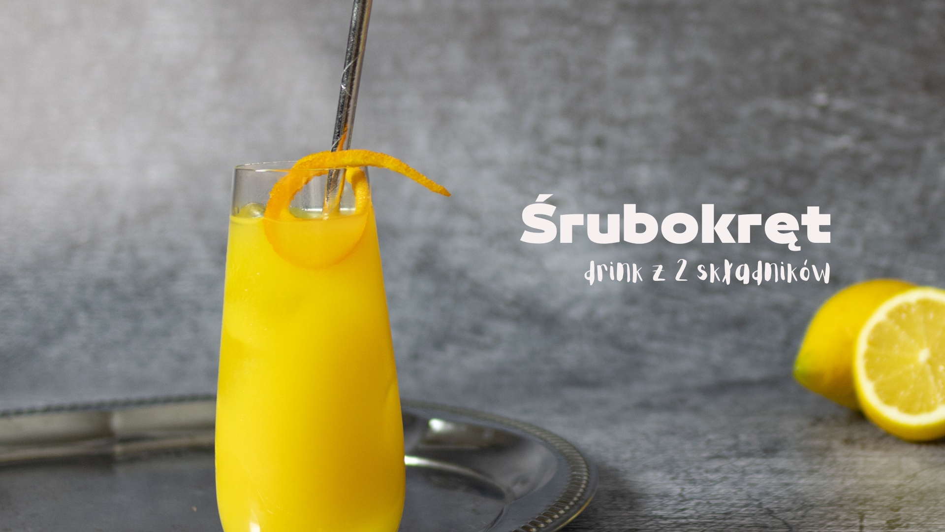 Śrubokręt – drink z 2 składników